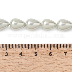 Нити бусин из гальванизированного непрозрачного стекла&nbsp;EGLA-H113-09B-03