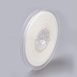 Cinta de rayón y algodón, cinta de sarga, cinta de espiga, blanco, 3/4 pulgada (19 mm), aproximamente 50yards / rodillo (45.72 m / rollo)
