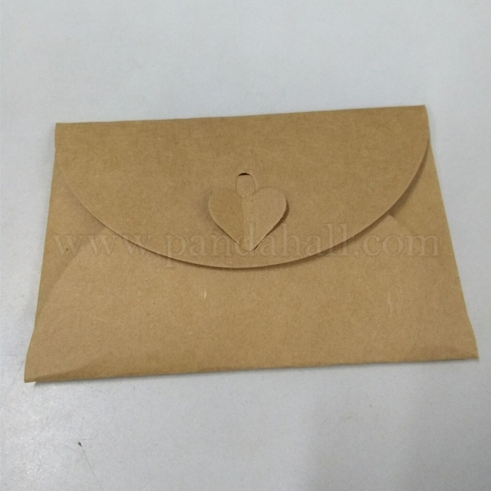 Wholesale Mini Heart Clasp Envelopes - Pandahall.com