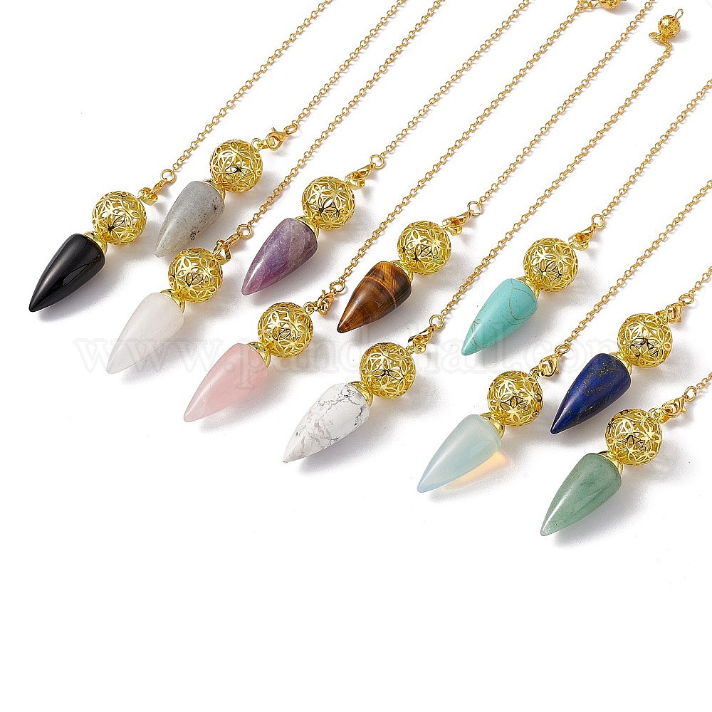 Pendentif Style Spoutnik B20 - Métal Noir Doré Et Marron - Occasion Bon état