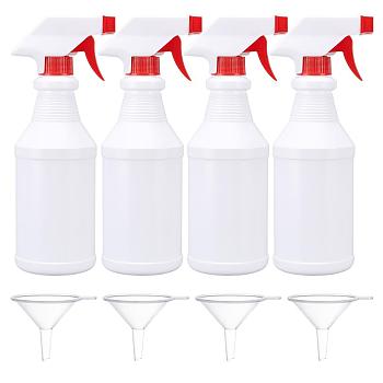 500ml Polyethylene(PE) Trigger Squirt Bottles AJEW-BC0006-03