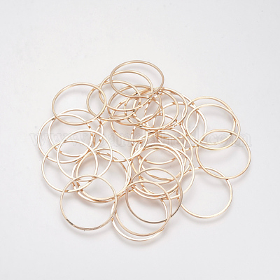 Латунные соединительные колечки KK-S327-06KC-25mm-1