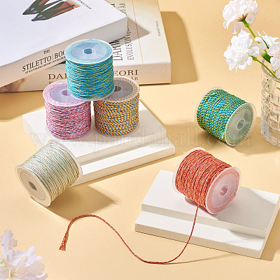 6 рулон хлопкового шнура 6 цветов&nbsp;OCOR-TA0002-41-1