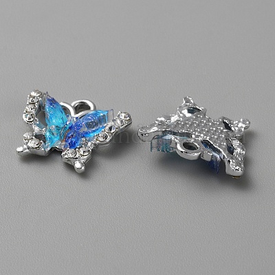 Сплава кристалла горный хрусталь подвески FIND-CJC0011-19P-05-1