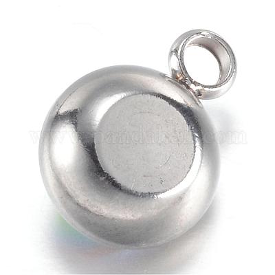 Подвески из нержавеющей стали 304 со стразами STAS-G082-12-1