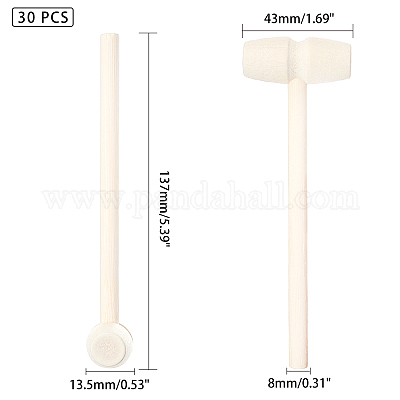 Мини деревянный молоток&nbsp;TOOL-CA0001-02-1