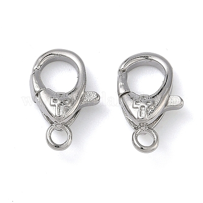 Крестообразные латунные застежки в виде клешней омара&nbsp;KK-H256-03P-02-1