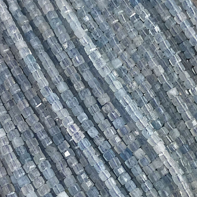 Природные Аквамарин бисер нитей&nbsp;G-A026-B06-2mm-1