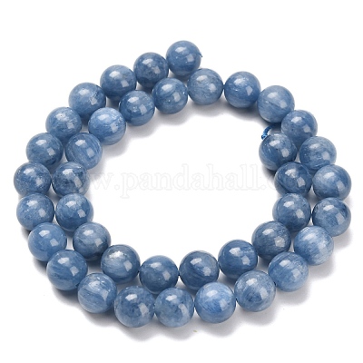 Натуральный кианитовые бисер пряди&nbsp;G-C259-B01-10mm-01-1