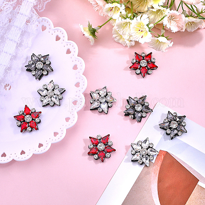 9 шт. аппликации в виде звезд 3 цветов&nbsp;PATC-GF0001-40-1