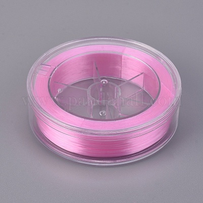 Filo di cristallo elastico piatto&nbsp;EW-WH0002-01C-1