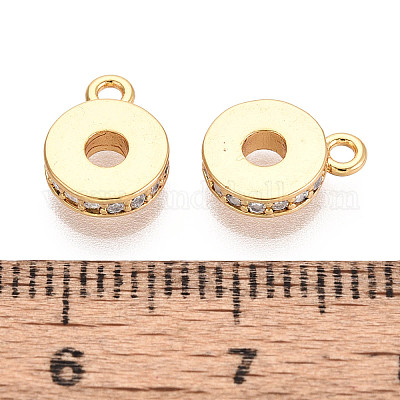 Латунные поручни из прозрачного кубического циркония с микропаве&nbsp;LS-X-KK-S354-167-NF-1