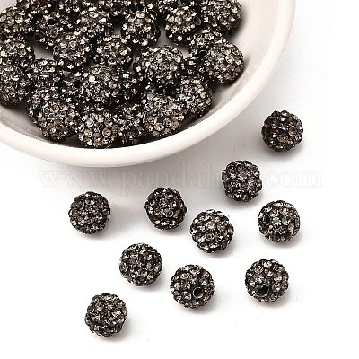 Бусины со стразами&nbsp;RB-H284-8MM-215-1