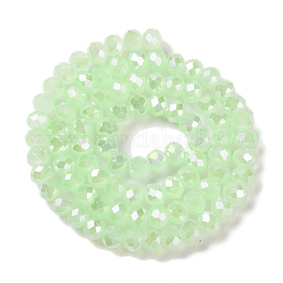 Запекание гальванических нитей стеклянных бусин DGLA-A039-J6MM-B17-1