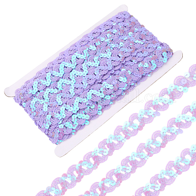 Бусины-пайетки из полиэстера&nbsp;OCOR-WH20012-13A-1