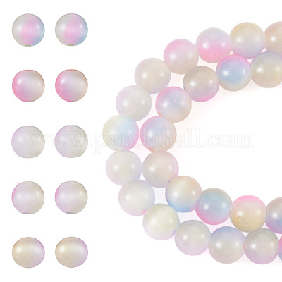 1 нить бусины кошачий глаз&nbsp;CE-TA0013-57A-1