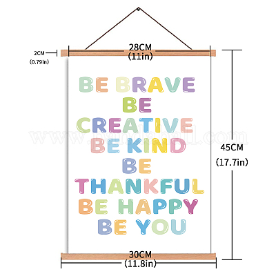 Quadro appeso in cotone e lino&nbsp;HJEW-WH0025-002-1
