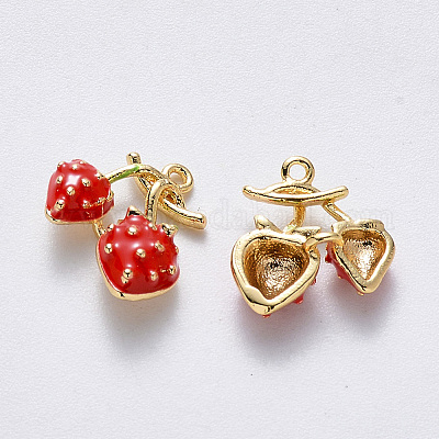 Латунь эмаль подвески&nbsp;KK-BBC0012-37-1