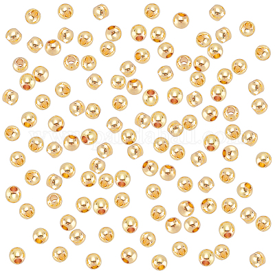 Латунные бусины&nbsp;KK-PH0002-20B-WH-1