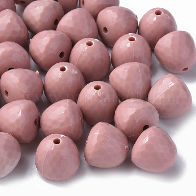 Непрозрачные акриловые бусины&nbsp;MACR-S373-10A-A14-1