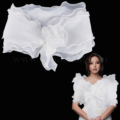 Шифоновая шаль&nbsp;AJEW-WH20054-037A-1