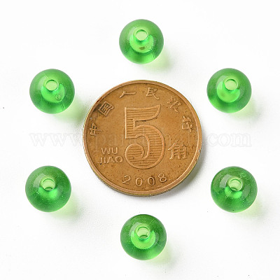 Прозрачные акриловые бусины MACR-S370-A8mm-734-1