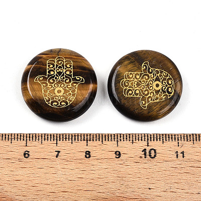 Natürlichen Tigerauge Cabochon&nbsp;G-N345-06A-1