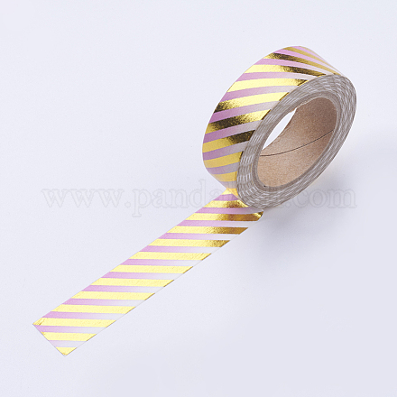 DIYスクラップブック装飾紙テープ  マスキングテープ  カラフル  15mm DIY-F014-B08-1