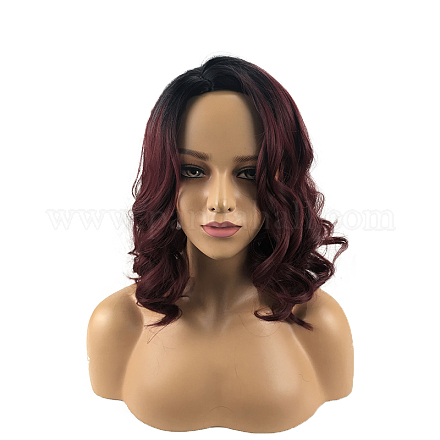 (venta de existencias navideñas) pelucas de mujer de moda ombre OHAR-L010-035-1