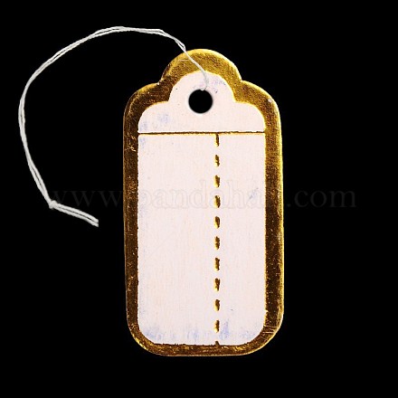 Rectangle Jewelry Display Paper Price Tags X-CDIS-N001-32A-1