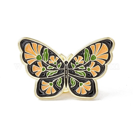 Эмалированная булавка в виде бабочки JEWB-E016-05G-05-1