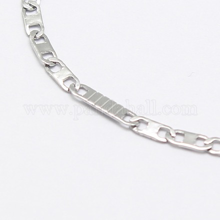 304 Stainless Steel Chains Link Chains for Mens Jewelry Making CHS-D001-07-1