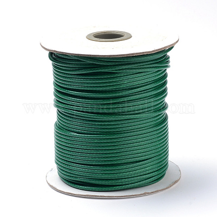 Braided Korean Waxed Polyester Cords YC-T002-1.0mm-120-1