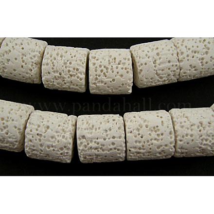 Chapelets de perles de lave naturelle G-O126-02A-11-1