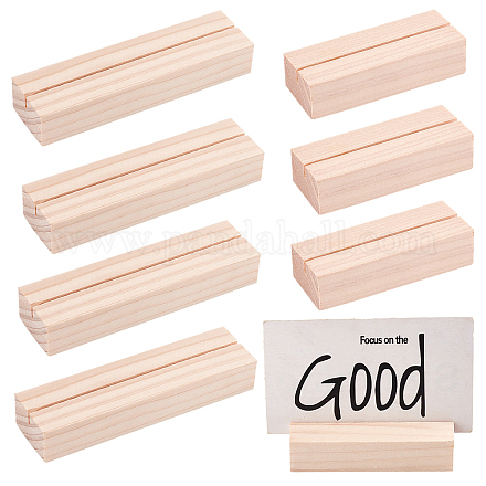 Nbeads 20 pieza 2 estilos chasis de madera de pino WOOD-OC0001-68-1