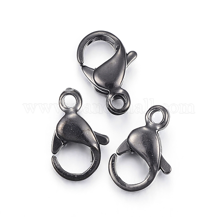 304 Stainless Steel Lobster Claw Clasps STAS-H353-B-02B-1