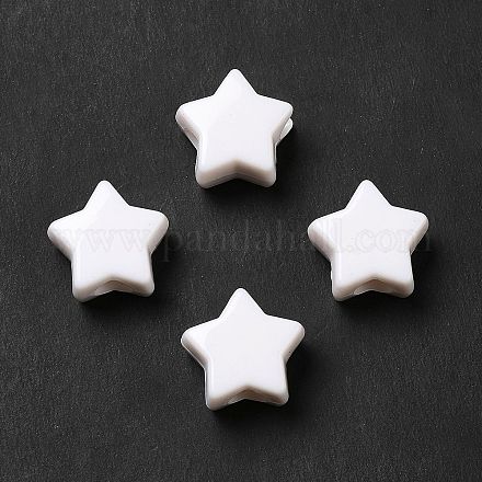 Непрозрачные акриловые бусины&nbsp;LS-MACR-J123-08-1