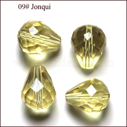Abalorios de cristal austriaco de imitación SWAR-F062-12x10mm-09-1
