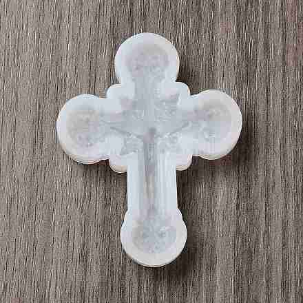 Moules en silicone de décoration d'affichage de croix et de dragon de religion DIY-L071-12A-1