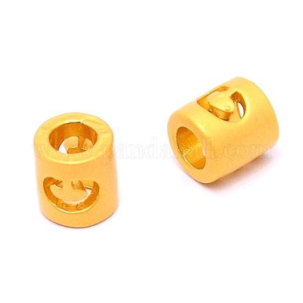Alloy Letter Beads PALLOY-WH0081-55C-1