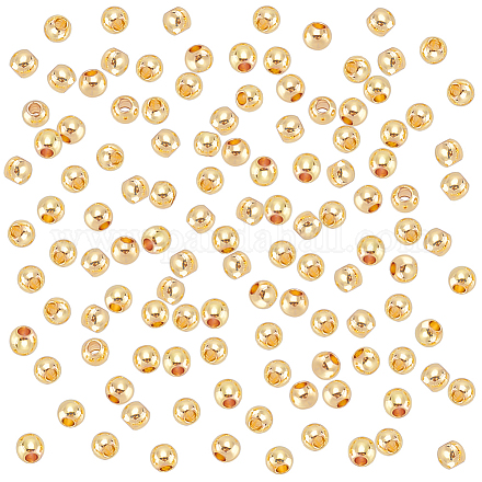 Латунные бусины KK-PH0002-20B-WH-1