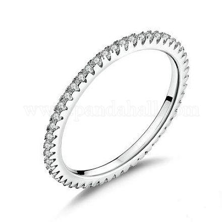 925 Sterling Silber Fingerringe RJEW-FF0008-008P-16mm-1