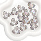 30Pcs Transparent Acrylic Beads, Flower, Gray, 22mm, Hole: 1mm