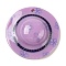 Acrylic Pendants, Hat, Plum, 29x8.5mm, Hole: 2mm