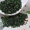 MIYUKI Delica Beads, Cylinder, Japanese Seed Beads, 11/0, (DB0182) Silver Lined Jade Green, 1.3x1.6mm, Hole: 0.8mm, about 20000pcs/bag, 100g/bag