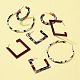 4 пара 4 стильных серьги-кольца из ацетата целлюлозы (смола) EJEW-FS0001-05-5