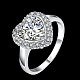 Exquisite Tin Alloy Rhinestone Finger Rings RJEW-BB17311-8-2