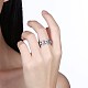 Anillos de dedo de plata 925 esterlina tailandesa RJEW-BB30868-8-3