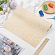 Ostrich PVC Imitation Leather Fabric DIY-WH0028-10A-03-5