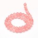 Cherry Quartz Glass Beads Strands G-P075-32-10mm-2